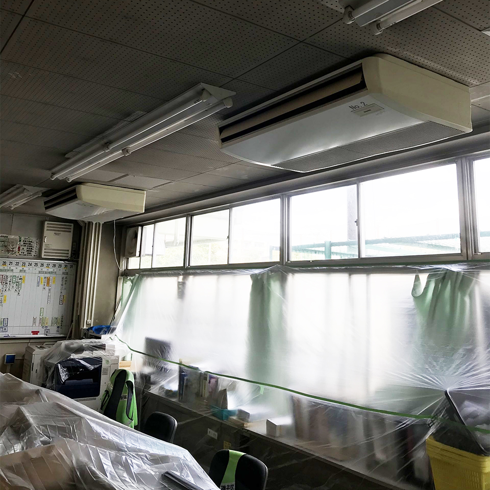 川崎市中原区のハウスクリーニング：法人向けサービス：オフィス内・施設内の定期清掃