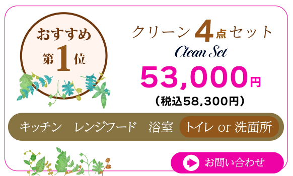クリーン4点セット