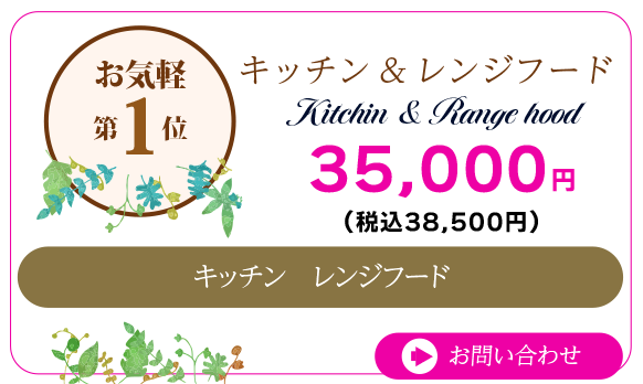 キッチン&レンジフード